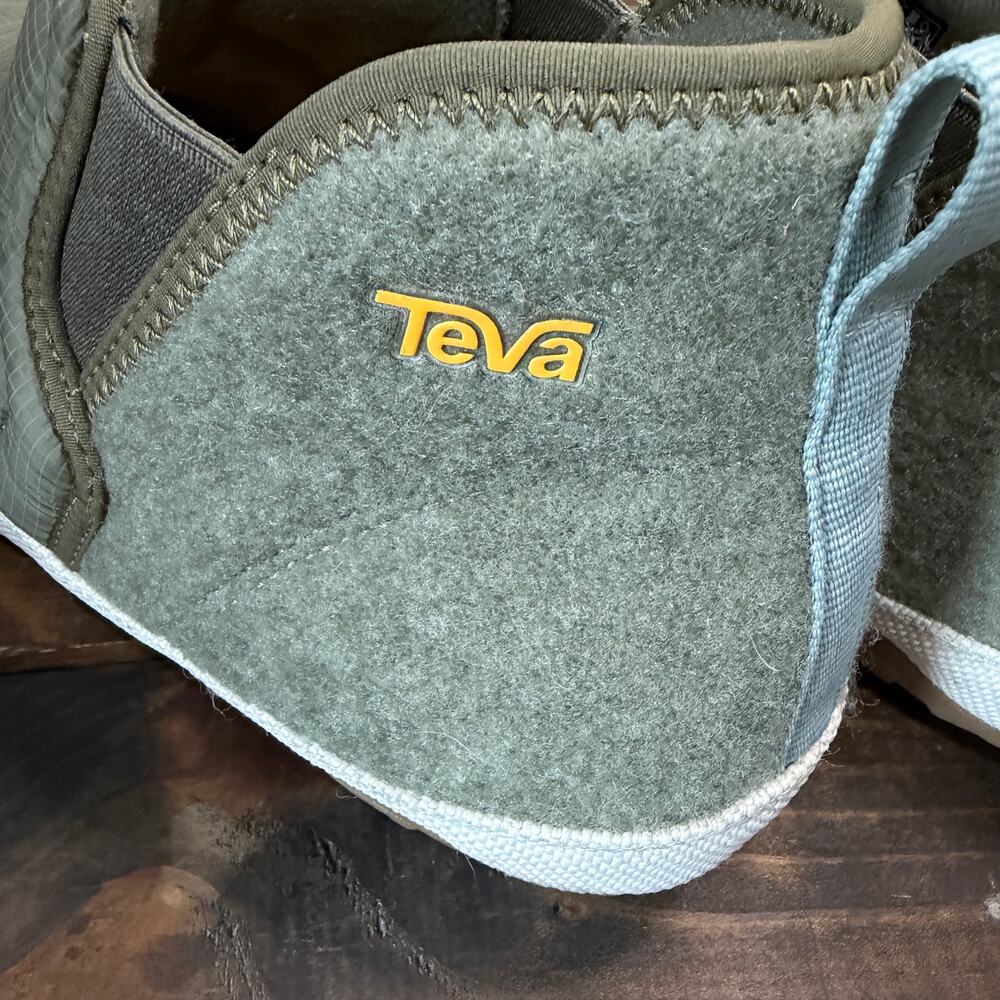 Teva Reember Terrain Mid Bootie Burnt Olive Unisex Quilted 1140212 M 10 W 12 - Picture 8 of 10